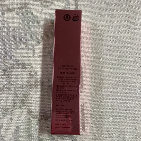 The Skin House Galactomyces Eye Cream Anti-Wrinkle & Revitalise Size 30 ml NEW - Picture 3 of 9